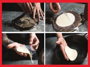 pasos para hacer tortillas de maíz en maquina